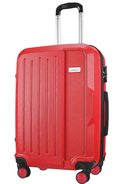 Wexta Wx-210 Kırmızı Orta Boy Valiz - Fiyatı, Yorumları