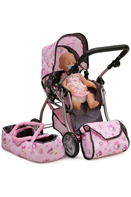 NaNo KITTY ＆ NaNo BABY　2個セット Nano Oyuncak Bebek Arabası Kitty - Fiyatı, Yorumları