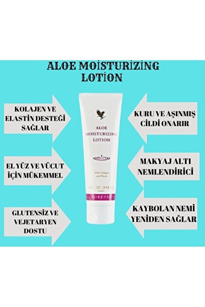Forever Living Forever Aloe Moisturizing Lotion -63 07/2027 Dir