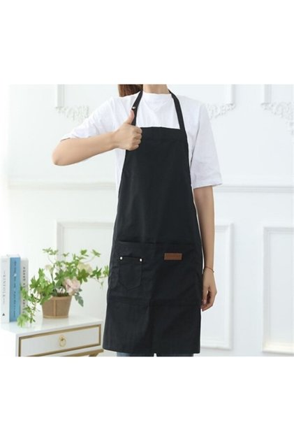 Neck Hanging Pottery Painting Art Apron Master Chef Cafe Restaurant Chef Waiter Hairdresser Cook Apron