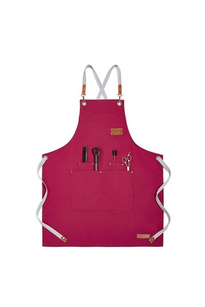 Neck Hanging Pottery Painting Art Apron Master Chef Cafe Restaurant Chef Waiter Hairdresser Cook Apron