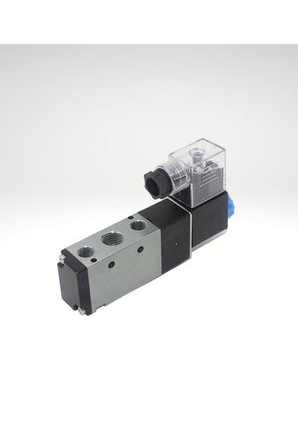 4v210-08 1/4 5/2 Tek Bobin Valf 12v Dc