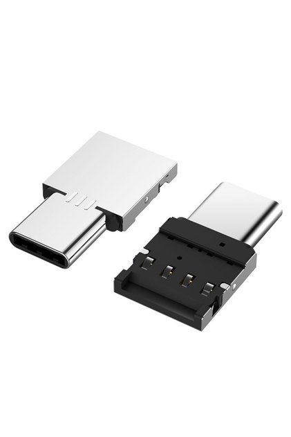 Mini Otg Usb Type-c Erkek To Usb Tip A Dişi Çevirici Adaptör