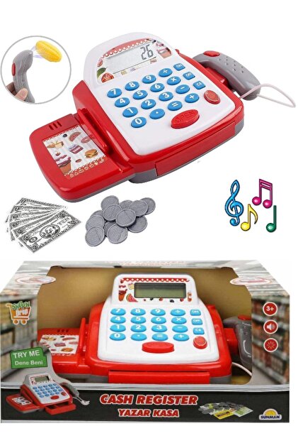 TOYFEST Barkod Okuyuculu - Paralı - Kredi Kartlı Sesli Ve Işıklı