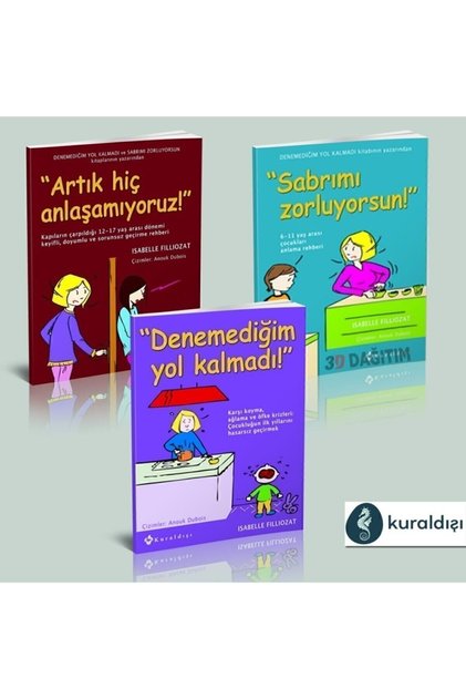 Denemediğim Yol Kalmadı+ Sabrımı Zorluyorsun+ Artık Hiç Anlaşamıyoruz Kuraldışı 3 Lü Kitap Seti