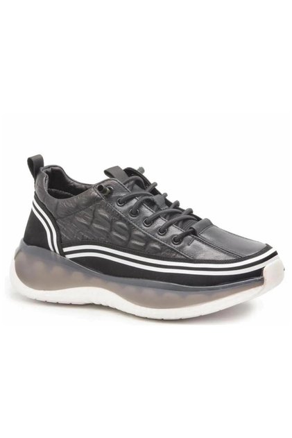 24Y433 Unisex Hakiki Deri Ultra Comfort İthal Taban Sneaker Spor Ayakkabı