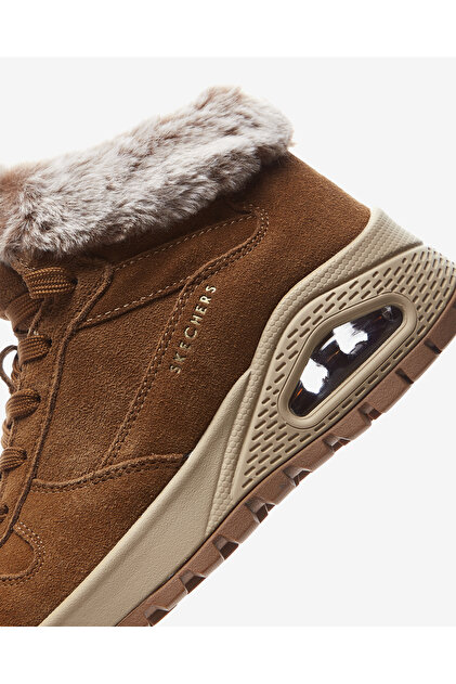 Skechers UNO RUGGED Kadın Kahverengi Kar Botu 167433 CSNT - Fiyatı
