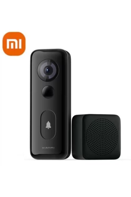 Mi Smart Doorbell 3S Akıllı 2K Camera Kapı Zili WiFi App Control Hareket Sensörü IP65 5200mAh