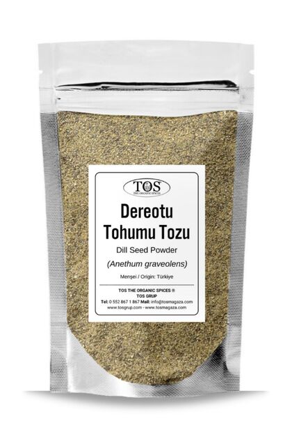 Dereotu Tohumu Tozu 100 gr (1. KALİTE) Anethum Graveolens / Dill Seed Powder