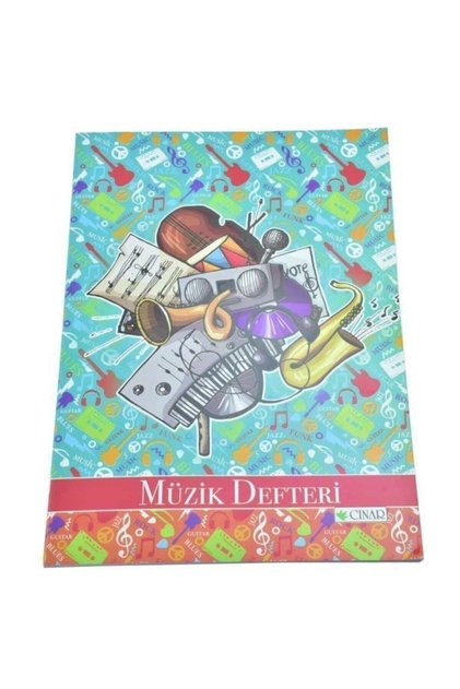 Music Notebook Large Size 30x21cm 30 Sheets