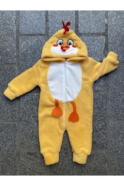 Bebelop Welsoft Chick Welsof Plush Jumpsuit