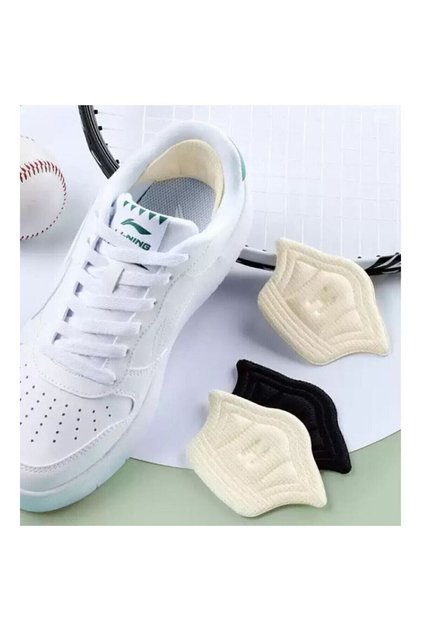Oyster shaped shoes heel anti-knock and contraction pad 10mm