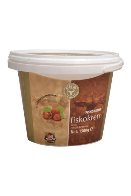 Fıskokrem Sutlu Fındık Kreması 1500 Gr