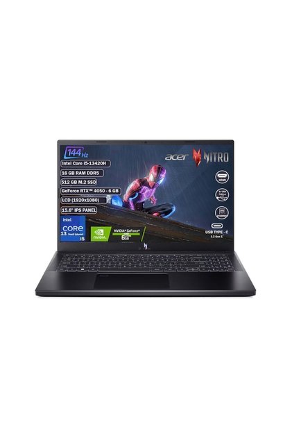 Nitro V15 Anv15-51-57xv I5-13420h 16gb 512gb Ssd Rtx4050 Freedos 15.6" Fhd Nh.qnbey.004
