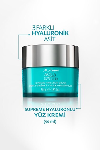 MASAM M.asam 50 Ml Aqua Intense Hyaluron Krem - Fiyatı, Yorumları