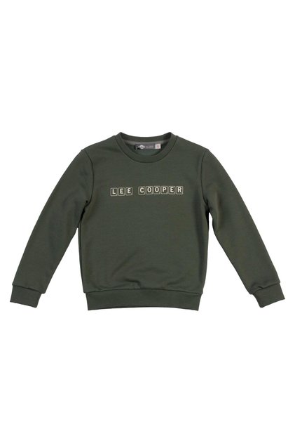 Scrab boy's o collar sweatshirt khaki