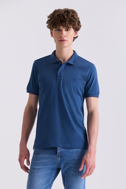 Marin Slim Fit Polo Neck T-Shirt