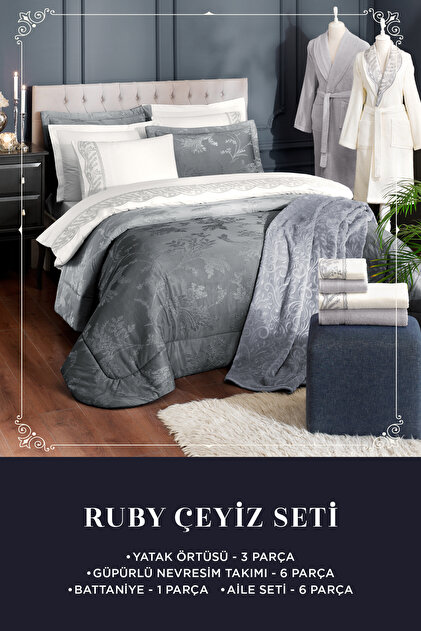 Özdilek Ruby Çift Kişilik Çeyiz Seti 16 Parça - Fiyatı, Yorumları
