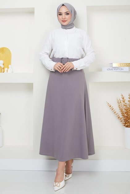 Mevlana-Rock mit Gürtel Grau HM2370