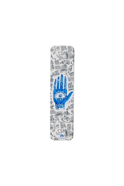 Evil Eye Hand Motif Plexi Bookmark