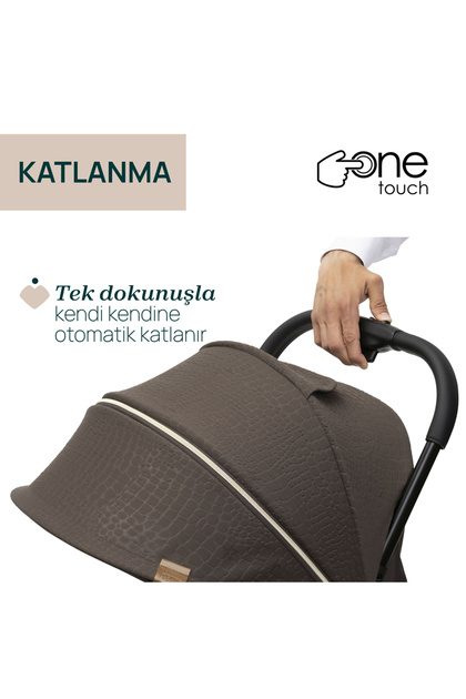 Chicco Goody Xplus Kabin Boy Bebek Arabası Bronze Lizard Relux