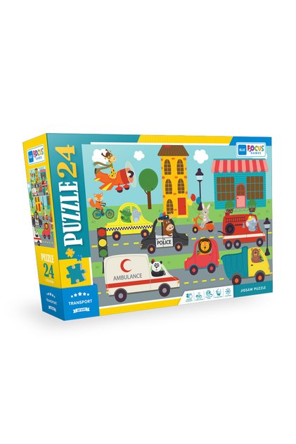 24 Parça Puzzle Transport (TAŞITLAR)