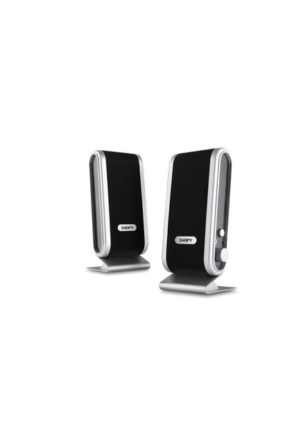 Sn-820 2.0 Siyah/gümüş Lcd Ince Tasarım Usb Speaker