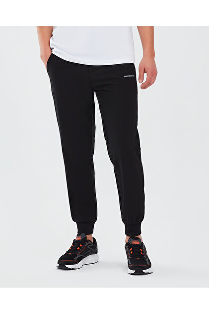 Skechers M Micro Collection Side Zipped Jogger Pant Erkek Siyah