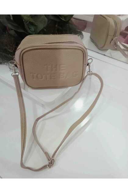 حقيبة يد وكتف نسائية باللون البيج من The Tote Bag