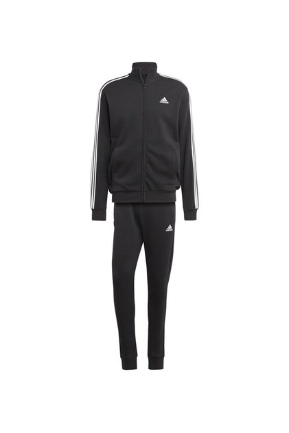 Men's Top-Bottom Suit Black Ic6766 m 3S ft Tt Ts Men's Tracksuit Suit