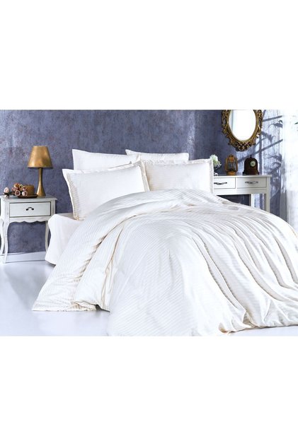SINGLE PERSON MICRO SATIN Duvet Cover Set(***BOTTOM LEAF IS ELASTIC-***PILLOW COVERS)