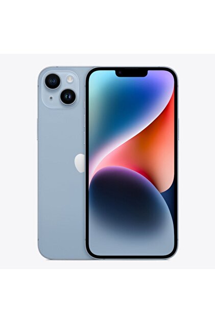 Apple iPhone 14 plusブルー 訳あり Apple Yenilenmiş iPhone 14 Plus 128 GB Mavi Cep Telefonu (12 Ay