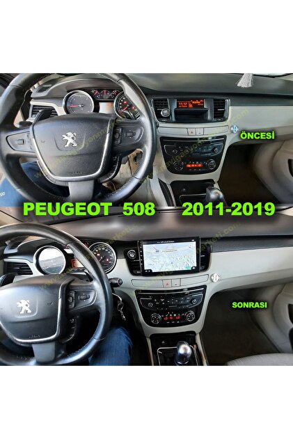 NAVMİNA PEUGEOT 508 2011-2019 UYUMLU 9 İNÇ 4-32 GB MULTİMEDYA