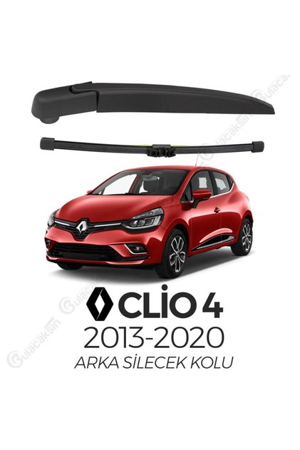 Renault Clio 4 2012-2020 Arka Silecek Kolu ve Silecek Seti
