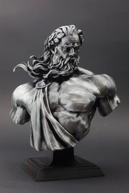 Zeus - Figür / Büst - 12cm