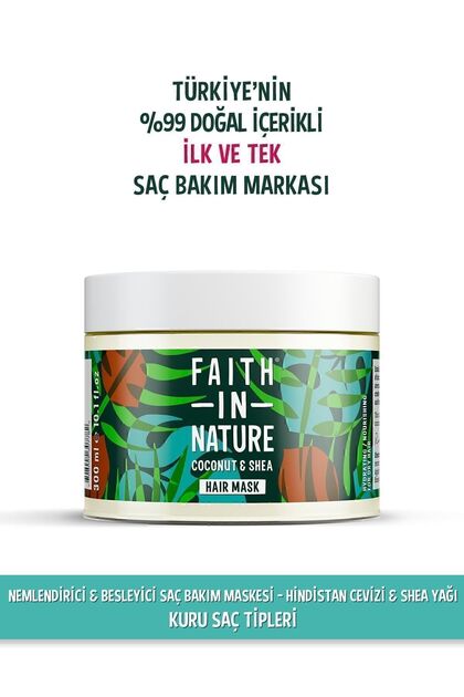 Coconut Shea Butter Hair Treatment Mask for Dry Hair Types