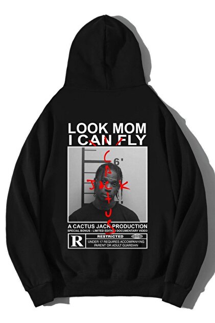 ウェア Cactus Jack by Travis Scott Rockets BRZ COLLECTION Unisex Oversize Travis Scott Cactus Jack Hoodie