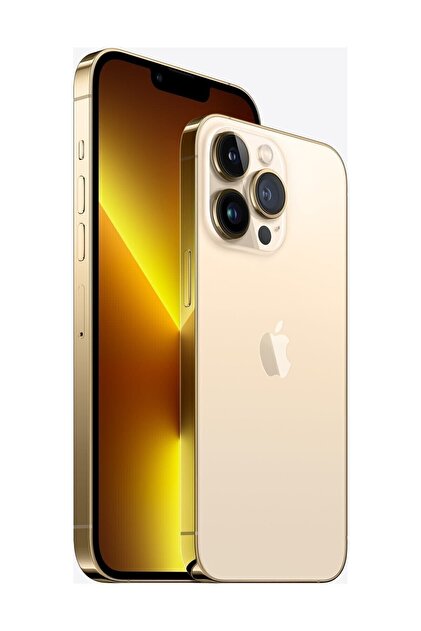 Apple iPhone 13 Pro Max ゴールド 超美品 Apple Yenilenmiş iPhone 13 Pro Max 128 GB Altın Cep Telefonu (12