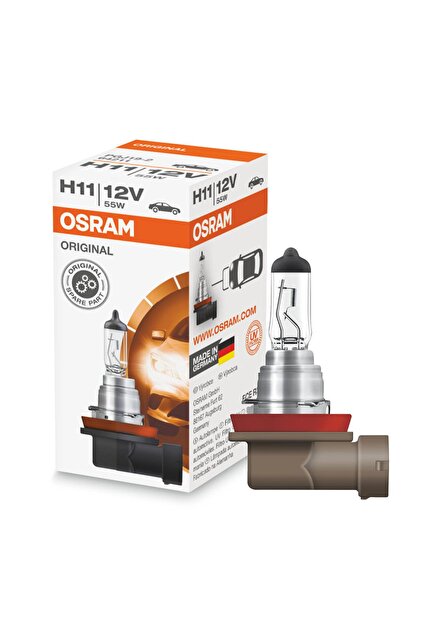 ※朱蒙※【新品未開封】【11個セット】ハロゲン電球 OSRAM 75W Osram Halojen Ampul H11 12V 55W - 64211 - Fiyatı, Yorumları