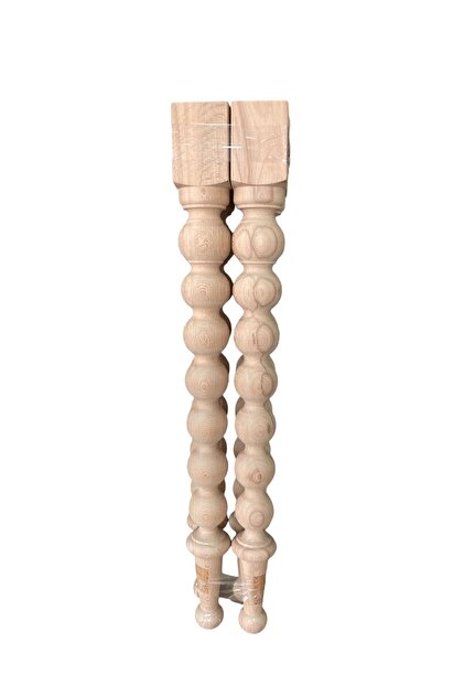 Ahşap Cnc Torna Ayak Yemek Masası,mutfak , Sehba ,çalışma Masası, Dresuar Ayağı 8x8x75 Cm 4lü Peket
