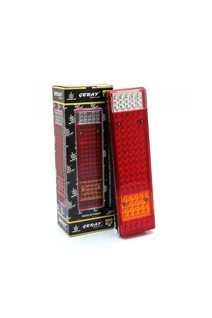 7'li Led Stop Lambası 24v 7 Fonksiyonlu Stop