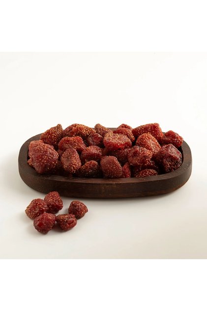 Şeker İlaveli Kurutulmuş Tüm Çilek 250 Gram
