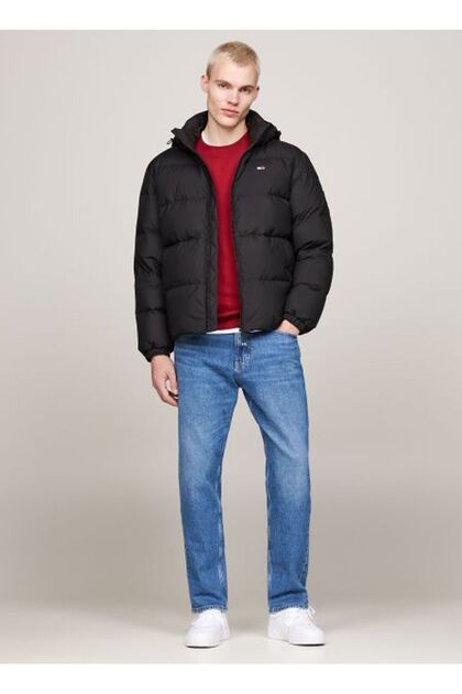 ★t mm★ Tommy Jeans Siyah Erkek Mont DM0DM19786BDS ESSENTIAL DOWN - Fiyatı