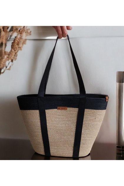 Straw Beach Bag