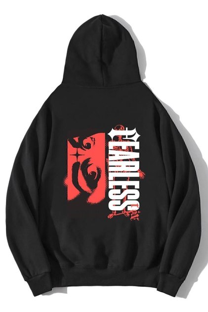 Oversize Unisex Fearless Hoodie