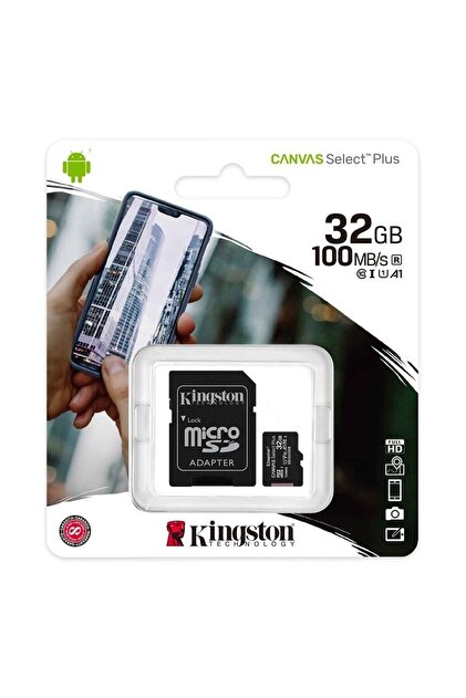 Kingston 32 GB Micro SD Canvas 100MB/s Hafıza Kartı - Fiyatı