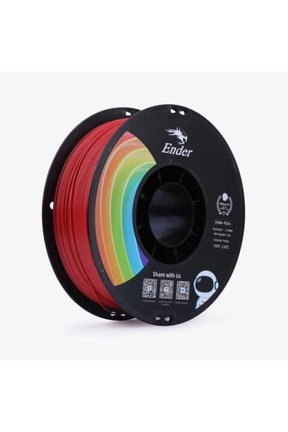 Ender PLA+ Filament Kırmızı 1.75mm 1kg