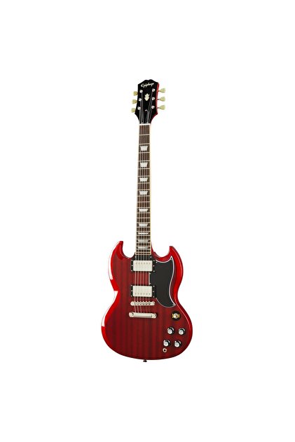 Epiphone SG limited エレキギター レッド Epiphone LTD SG Standard 60s Elektro Gitar (Dark Wine Red