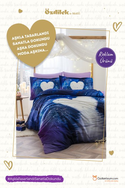 Light Of Love Double Duvet Cover Set