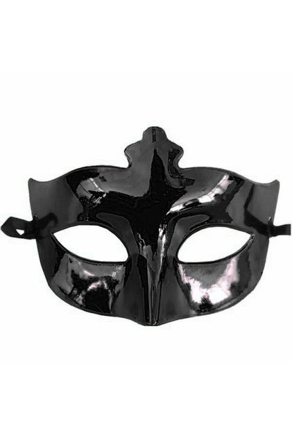 Siyah Renk Masquerade Kostüm Partisi Venedik Balo Maskesi